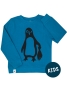 Mobile Preview: päfjes - Pinguin Paul - Kinder Bio Sweater - Organic Cotton - Blau