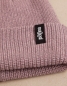 Mobile Preview: päfjes - Fair gehandelte Mütze aus Bio Baumwolle - Altrosa/Grau