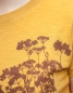 Preview: Pflanzen & Kolibri - Frauen T-Shirt - Fair gehandelt aus Baumwolle Bio - Slub Gelb