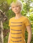 Mobile Preview: päfjes - Wimpel - Frauen T-Shirt - Fair gehandelt aus Baumwolle Bio - Slub Gelb