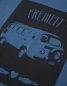 Preview: päfjes - Bus Vanlife Freiheit - Fair gehandeltes Männer T-Shirt - Slub Blue