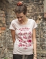 Preview: Auf die Räder fertig los! - Fair Wear Frauen T-Shirt - Heather Cream Pink