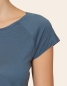 Mobile Preview: Doris Blanko V2 - Basic Tencel Frauen T-Shirt - DoveBlue