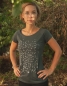 Mobile Preview: Konfetti Silber V2 - Fair gehandeltes Tencel Frauen T-Shirt - Grey