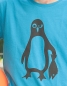 Preview: päfjes - Pinguin Paul - Fair Wear Männer T-Shirt - Azur