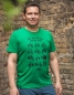 Mobile Preview: päfjes - Auf die Räder fertig los - Fair Wear Männer T-Shirt - Grün