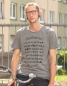 Mobile Preview: päfjes - Radfahren ist schön - Fair Wear Männer T-Shirt - Heather Grey