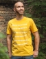 Preview: Wimpelketten - Fair Wear Männer T-Shirt - Gelb