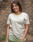 Mobile Preview: päfjes - Basic Ringer Unisex T-Shirt - Fair gehandelt aus Baumwolle Bio Slub - Gelb