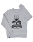Mobile Preview: päfjes - Otter Schotter Gang - Fair Wear Unisex Sweater - Heather Grey