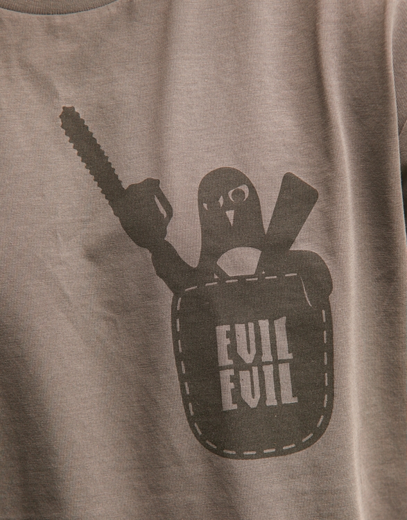 päfjes - Pinguin Paul vs. Evil - Fair Wear Männer T-Shirt - Anthrazit