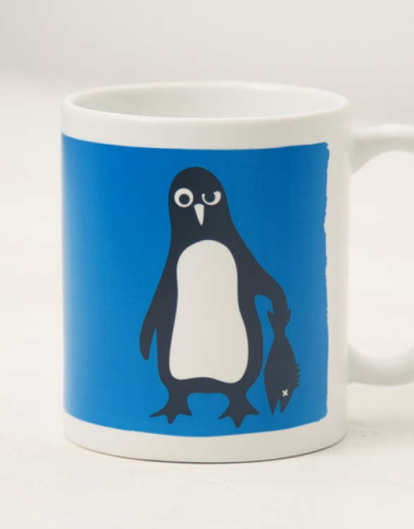 Pinguin Paul - Tasse - Blau