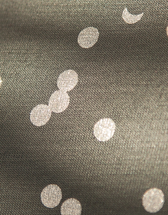 Konfetti Silber V2 - Fair gehandeltes Tencel Frauen T-Shirt - Grey