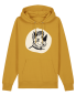 Preview: päfjes - Nashorn der Brecher Gravel / Rennrad - Unisex Fair Wear Bio Hoodie - Ochre