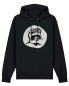 Preview: päfjes - Waschbär die Maschine / Gravel / Rennrad - Unisex Fair Wear Bio Hoodie - Schwarz