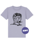 Preview: päfjes - Gepard die Rakete / Radfahren Gravel - Fair Wear Kinder T-Shirt Bio - Lavendel