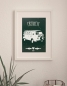 Preview: Freiheit - Poster A4 - Dunkelgrün