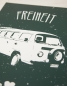 Preview: Freiheit - Poster A4 - Dunkelgrün