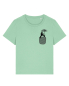 Preview: päfjes - Pinguin Paul mit Schirm - Fair Wear Bio Frauen T-Shirt - Jade