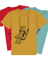 Preview: päfjes - Rocco Roboter Schaukelt - Fair Wear Kinder T-Shirt Bio