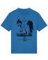 Preview: Foto T-Shirt | Fotokamera analogfotografie mit Bär | Unisex Männer Bio Shirt | päfjes
