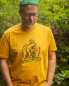 Preview: päfjes - Wuuuu der Bär fährt Rad / Fahrrad  - Fair Wear Männer Unisex Bio T-Shirt Siebdruck