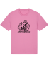 Preview: päfjes - Wuuuu der Bär fährt Rad / Fahrrad  - Fair Wear Männer Unisex Bio T-Shirt Siebdruck