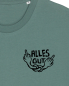 Preview: päfjes - "Alles Gut" mit Stinkefinger / Spruch  - Fair Wear Männer Bio T-Shirt