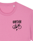 Preview: päfjes - Gravel Fahrrad - Der Brecher Brustdruck - Fair Wear Unisex T-Shirt