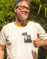 Preview: päfjes - Der Bär ist DAFÜR! Du auch?  - Fair Wear Männer Unisex Bio T-Shirt Siebdruck