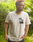 Preview: päfjes - Dem Bär ist es EGAL! Dir auch?  - Fair Wear Männer Unisex Bio T-Shirt Siebdruck