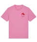 Preview: Erdbeere/ Strawberry T-Shirt  | Fair Wear Männer Unisex Bio T-Shirt Baumwolle Siebdruck