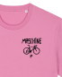 Preview: päfjes - Gravel Fahrrad - Die Maschine - Brustmotiv - Fair Wear Bio Unisex T-Shirt