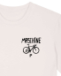 Preview: päfjes - Gravel Fahrrad - Die Maschine - Brustmotiv - Fair Wear Bio Unisex T-Shirt