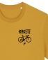 Preview: päfjes - Gravel Fahrrad - Die Rakete Brustmotiv - Fair Wear Unisex Bio T-Shirt