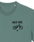 Preview: päfjes - Fully MTB Fahrrad - Die Wilde Wutz Brustdruck - Fair Wear Unisex T-Shirt
