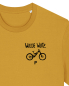 Preview: päfjes - Fully MTB Fahrrad - Die Wilde Wutz Brustdruck - Fair Wear Unisex T-Shirt