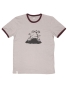 Preview: Hund Wilson Wuff - päfjes Ringer Unisex T-Shirt - Fair gehandelt aus Baumwolle Slub - Bio