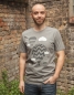 Preview: päfjes - Heißluftballons & Wolken - Fair Wear Männer T-Shirt - Dark Heather Grey