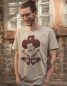 Preview: päfjes - Cowboy Peng Peng - Fair Wear Männer T-Shirt - Sand