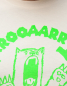 Preview: päfjes - Bärta Brüllbärin - Fair Wear Männer Bio T-Shirt - Natur / Neon Grün