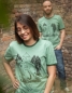 Preview: Hund Wilson Wuff - päfjes Ringer Unisex T-Shirt - Fair gehandelt aus Baumwolle Slub - Bio