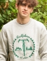 Preview: päfjes - Radfahren ist schön / Gravel - Fair Wear Unisex Sweater - Heather Grey