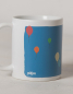 Preview: Ronny der Raketen-Bär - Tasse - Blau