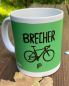 Preview: Nashorn der Brecher - Tasse - Grün