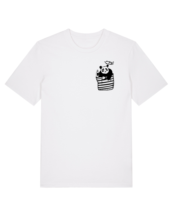päfjes - Pingzi Panda - Brust Motiv - Fair Wear Männer T-Shirt
