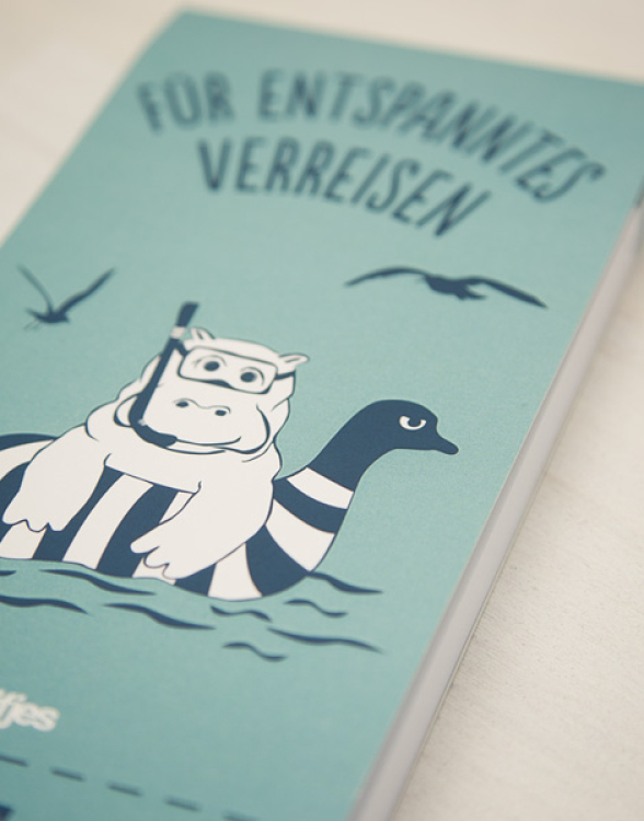 Für entspanntes Verreisen! - Notizblock