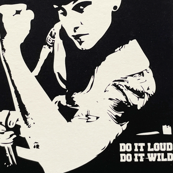 Preview: päfjes - Do it loud, do it wild / Power - A6 Postkarte