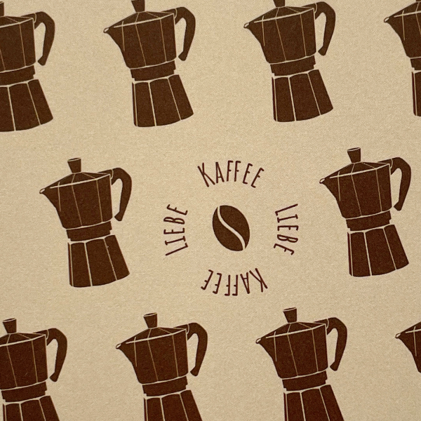 Preview: päfjes - Cafetiere/Kaffee Liebe Kaffee Liebe - A6 Postkarte