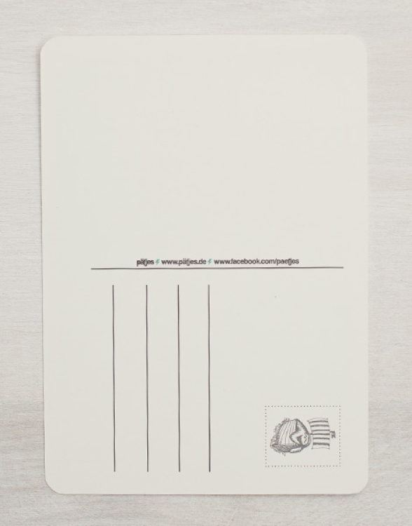 Felix Faultier - Postkarte